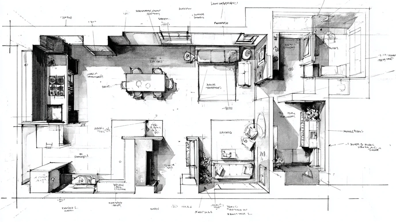 Arhitektonski plan za mali stan